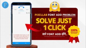 Pixellab Font Add Problem Solve