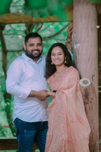 Couple photoshoot image for wedding banner design and mobile editing